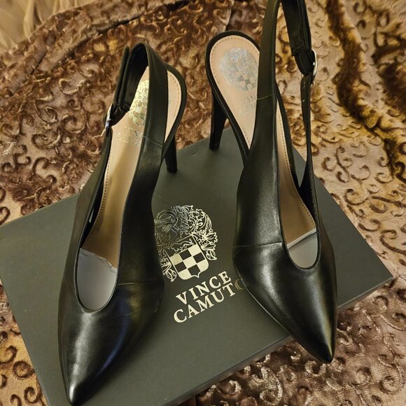 Brand New Vince Camuto Slingback High Heels - Picture 2 of 6
